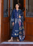 Saira Shakira Bloom Unstitched Lawn 3Pc Suit SS-25-02B HANGING GARDENS