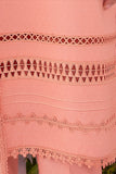 HANA Sunshine Sartorial Stitched Summer Solids 3Pc Suit - Apricot