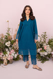 HANA Sunshine Sartorial Stitched Summer Solids 2Pc Suit - Abyss