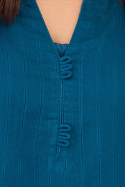 HANA Sunshine Sartorial Stitched Summer Solids 2Pc Suit - Abyss