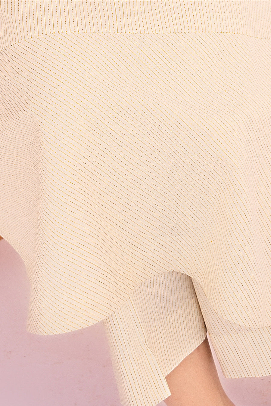 HANA Sunshine Sartorial Stitched Summer Solids 2Pc Suit - Cornsilk