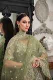 Alif by AJR Couture Embroidered Net Unstitched 3Pc Suit - HAZEL