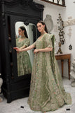 Alif by AJR Couture Embroidered Net Unstitched 3Pc Suit - HAZEL