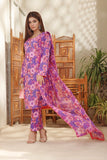 Feathers Premium Printed Lawn Unstitched 3Pc Suit HAZEL-FT110