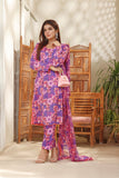 Feathers Premium Printed Lawn Unstitched 3Pc Suit HAZEL-FT110