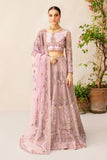 Ramsha Luxury Wedding Embroidered Organza Unstitched 3Pc Suit HB-401