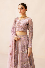 Ramsha Luxury Wedding Embroidered Organza Unstitched 3Pc Suit HB-401
