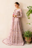 Ramsha Luxury Wedding Embroidered Organza Unstitched 3Pc Suit HB-401