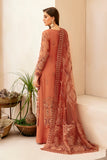 Ramsha Luxury Wedding Embroidered Organza Unstitched 3Pc Suit HB-402