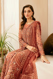 Ramsha Luxury Wedding Embroidered Organza Unstitched 3Pc Suit HB-402