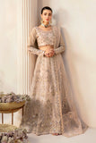 Ramsha Luxury Wedding Embroidered Organza Unstitched 3Pc Suit HB-403