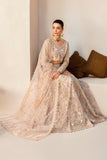 Ramsha Luxury Wedding Embroidered Organza Unstitched 3Pc Suit HB-403