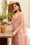 Ramsha Luxury Wedding Embroidered Organza Unstitched 3Pc Suit HB-405