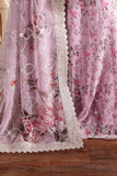 Zarif Siraya Printed Formal Unstitched 3Pc Chiffon Suit - HINNA