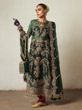 Hussain Rehar Festive Unstitched Embroidered Organza Dress - Jamali