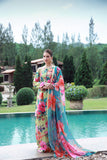 Feathers Stillness In Bloom Unstitched Printed Lawn 3Pc Suit HUESYN-FT525
