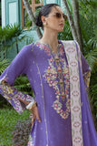 Mushq Hemline Nuvera Embroidered Raw Silk Unstitched 3Pc Suit D-01 Elaris