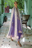 Mushq Hemline Nuvera Embroidered Raw Silk Unstitched 3Pc Suit D-01 Elaris