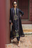 Mushq Hemline Nuvera Embroidered Raw Silk Unstitched 3Pc Suit D-08 Onyxa