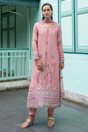 Mushq Hemline Nuvera Embroidered Raw Silk Unstitched 3Pc Suit D-10 Elowen