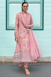 Mushq Hemline Nuvera Embroidered Raw Silk Unstitched 3Pc Suit D-10 Elowen