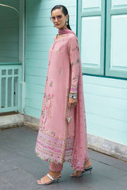 Mushq Hemline Nuvera Embroidered Raw Silk Unstitched 3Pc Suit D-10 Elowen