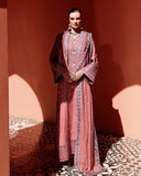 Mushq Hemline Nuvera Embroidered Raw Silk Unstitched 3Pc Suit D-04 Hermione