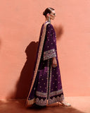 Mushq Hemline Nuvera Embroidered Raw Silk Unstitched 3Pc Suit D-10 Minerva