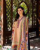 Mushq Hemline Nirvana Echoes Of Serneity Raw Silk Unstitched 3Pc Suit - Solara Crest