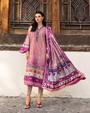 Mushq Hemline Nirvana Echoes Of Serneity Raw Silk Unstitched 3Pc Suit - Stella Song