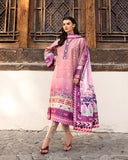 Mushq Hemline Nirvana Echoes Of Serneity Raw Silk Unstitched 3Pc Suit - Stella Song