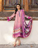 Mushq Hemline Nirvana Echoes Of Serneity Raw Silk Unstitched 3Pc Suit - Stella Song