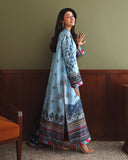 Mushq Nirvana Embroidered Raw Silk Unstitched 3Pc Suit D-02 In my Element