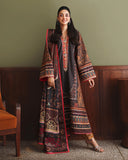 Mushq Nirvana Embroidered Raw Silk Unstitched 3Pc Suit D-03 Effortlessly Me