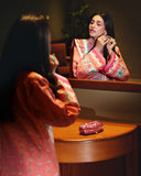 Mushq Nirvana Embroidered Raw Silk Unstitched 3Pc Suit D-09 Born Ready