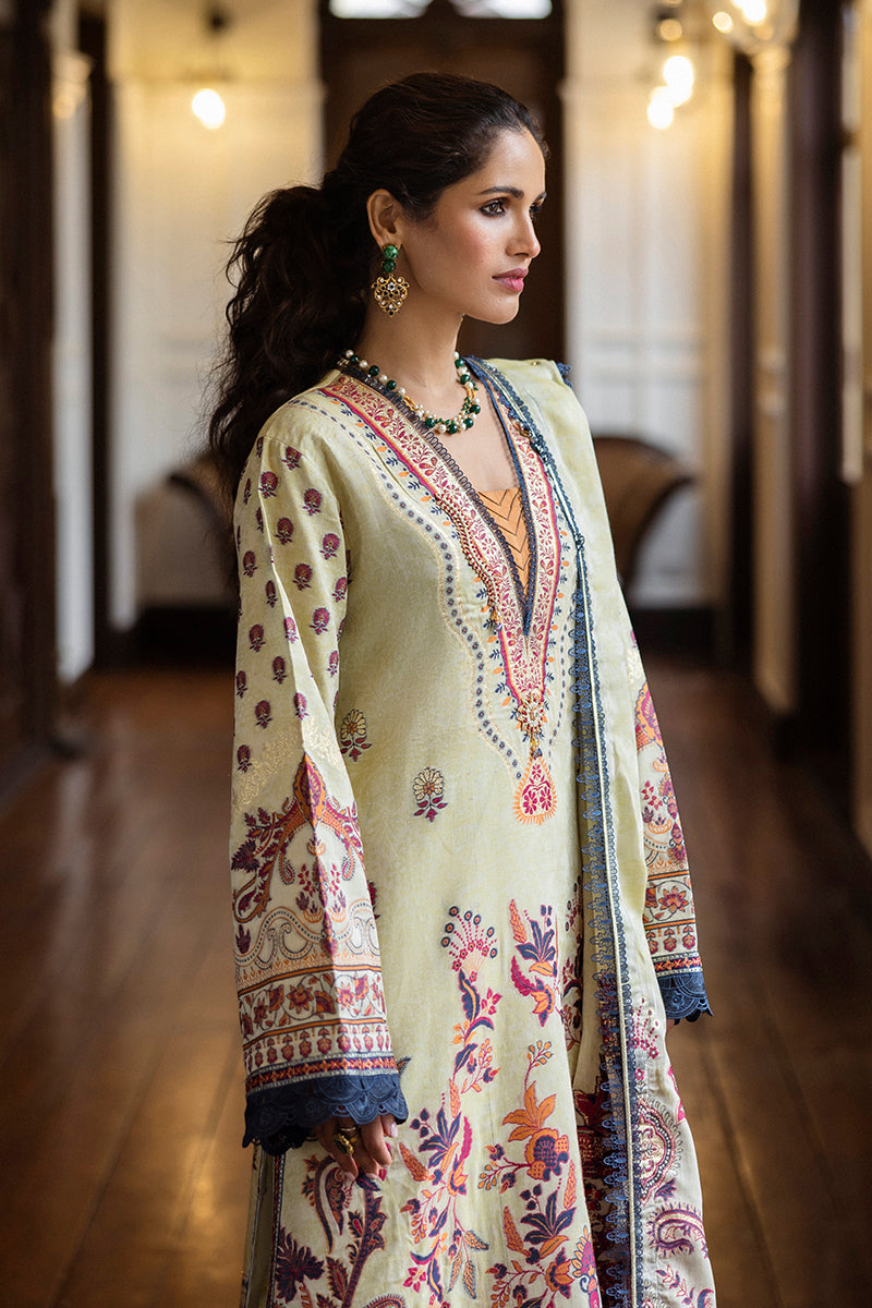 Mushq Seraph Jacquard Lawn Unstitched 3Pc Suit HLM25-03 Letizia