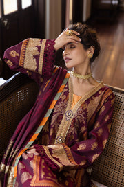 Mushq Seraph Jacquard Lawn Unstitched 3Pc Suit HLM25-05 Morphea