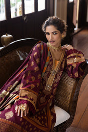 Mushq Seraph Jacquard Lawn Unstitched 3Pc Suit HLM25-05 Morphea