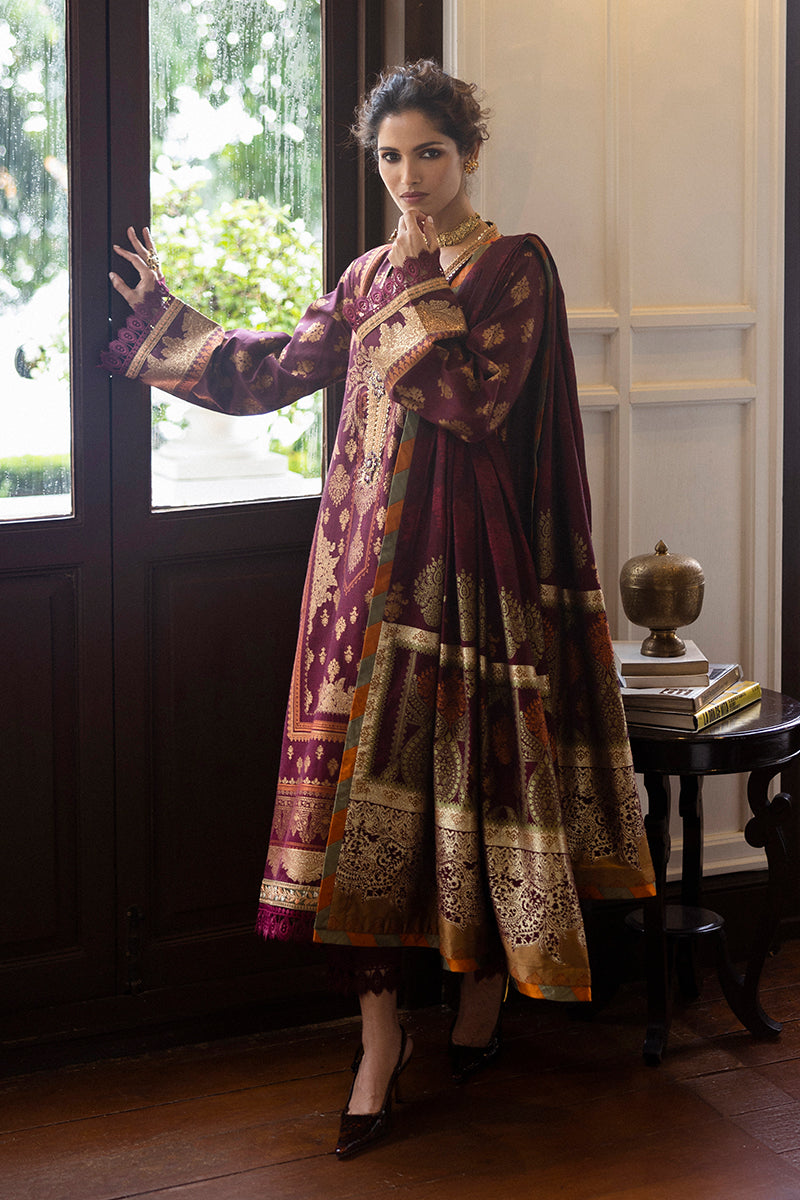 Mushq Seraph Jacquard Lawn Unstitched 3Pc Suit HLM25-05 Morphea