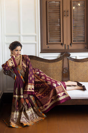Mushq Seraph Jacquard Lawn Unstitched 3Pc Suit HLM25-05 Morphea