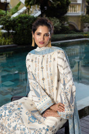 Mushq Seraph Jacquard Lawn Unstitched 3Pc Suit HLM25-06 Calafia