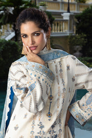 Mushq Seraph Jacquard Lawn Unstitched 3Pc Suit HLM25-06 Calafia