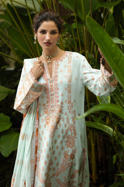 Mushq Seraph Jacquard Lawn Unstitched 3Pc Suit HLM25-08 Amalthea