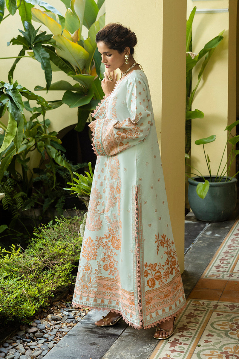Mushq Seraph Jacquard Lawn Unstitched 3Pc Suit HLM25-08 Amalthea
