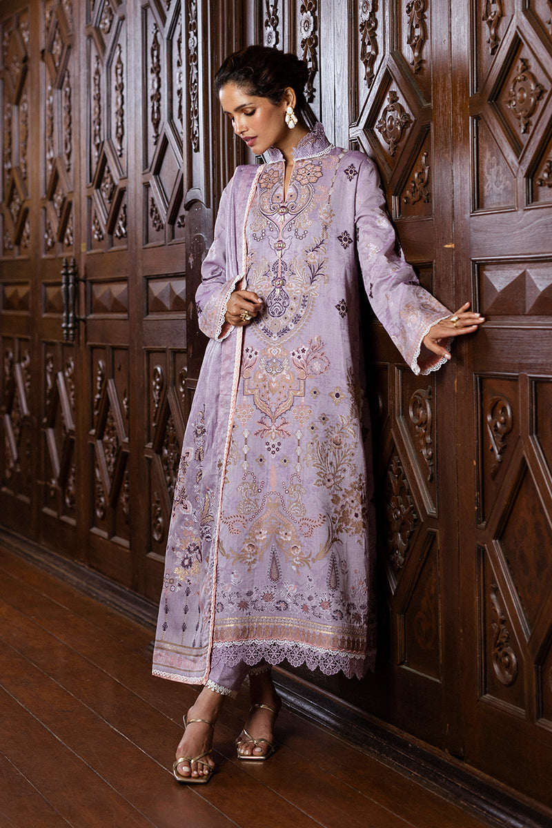 Mushq Seraph Jacquard Lawn Unstitched 3Pc Suit HLM25-09 Theidara