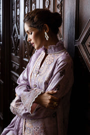 Mushq Seraph Jacquard Lawn Unstitched 3Pc Suit HLM25-09 Theidara