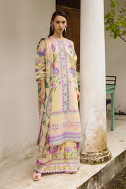 Mushq Hemline La Dolce Prints Unstitched 3Pc Suit HLM25-02A Dulcina