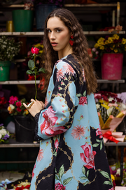 Mushq Hemline La Dolce Prints Unstitched 3Pc Suit HLM25-08A Renata