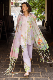 Mushq Hemline La Dolce Prints Unstitched 3Pc Suit HLM25-09B Erminia