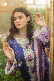 Mushq Hemline The Secerat Garden Unstitched Lawn 3Pc Suit - Dreamisy Daisy